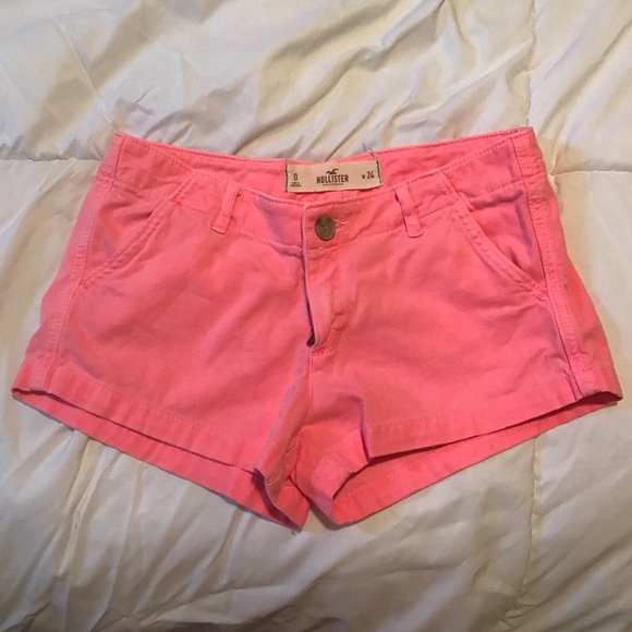 Hollister pink shorts!