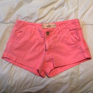 Hollister pink shorts!