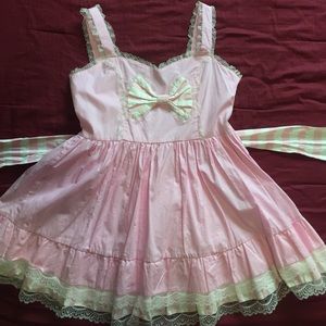 Pink Lolita Dress from Harajuku