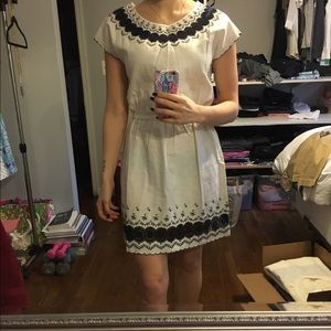 NWT J. Crew white sundress size 2