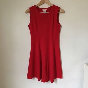 Red Esley Skater dress