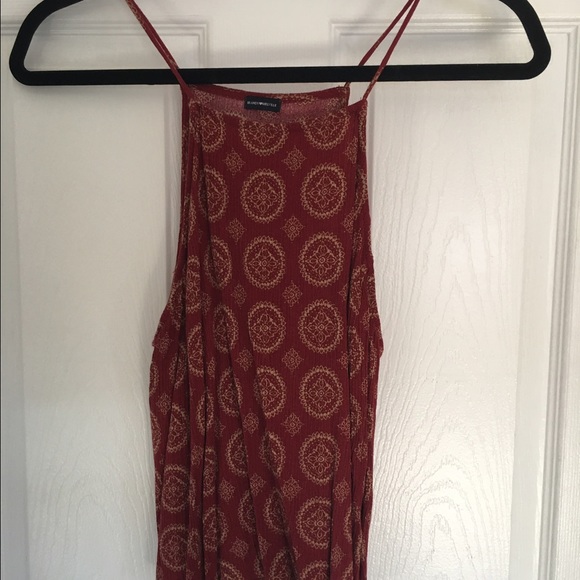 ❌SOLD❌ Brandy Melville red printed tank - Picture 2 of 4