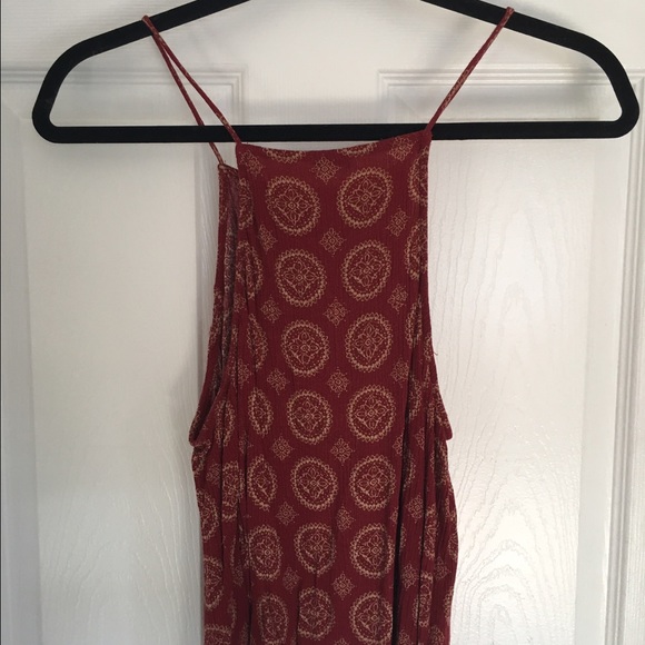 ❌SOLD❌ Brandy Melville red printed tank - Picture 4 of 4