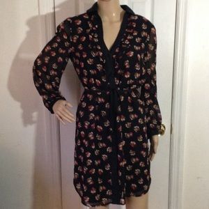 1940S INSPIRED FLORAL DRESS SIZE SMALL