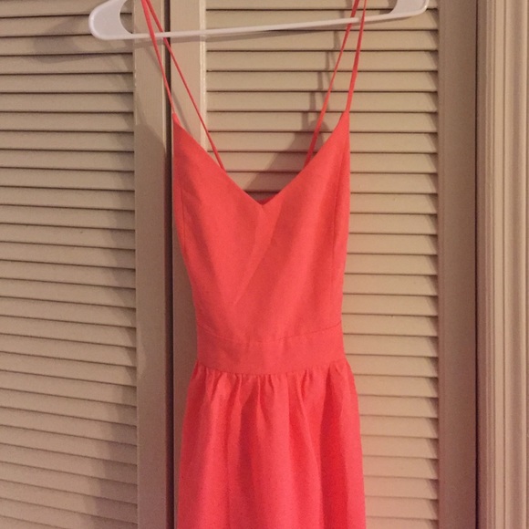Pink maxi dress