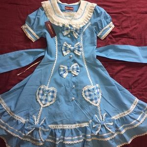 Body Line blue Lolita dress