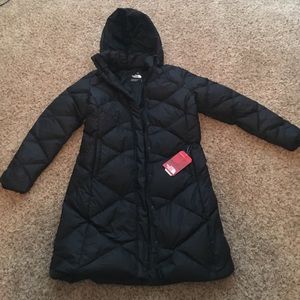 Northface long coat... metro parka