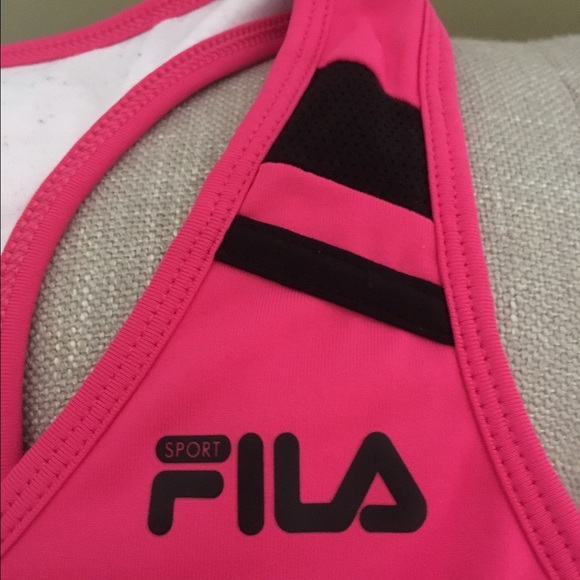 FILA work out razor back tank, with bra