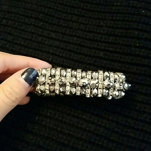 Rhinstone beaded bracelet