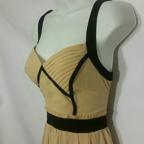 TLH by HYPE Raw Edge Corset Style Dress Sz S - Picture 2 of 4