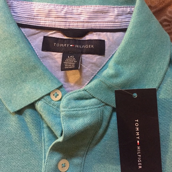 Tommy Hilfiger Turquoise Shirt