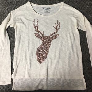 Aeropostale cream sweater