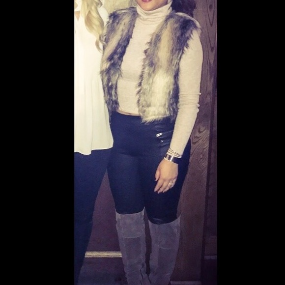 Faux fur size Medium