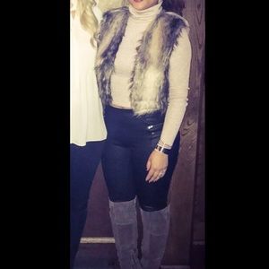 Faux fur size Medium