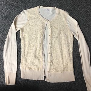 Merona cream cardigan