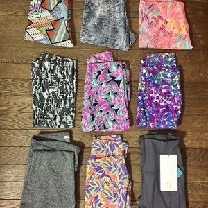 LULULEMON AND ONE OF A KIND LEGGINGS FROM BRAZIL
