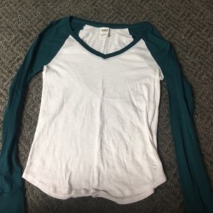 PINK baseball tee