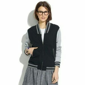 Madewell varsity jacket