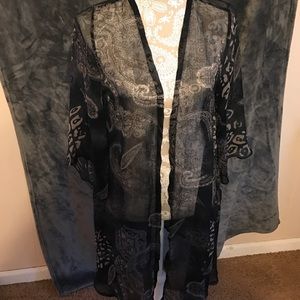 Nordstrom sheer kimono