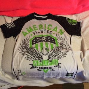 Affliction American fighter tshirt