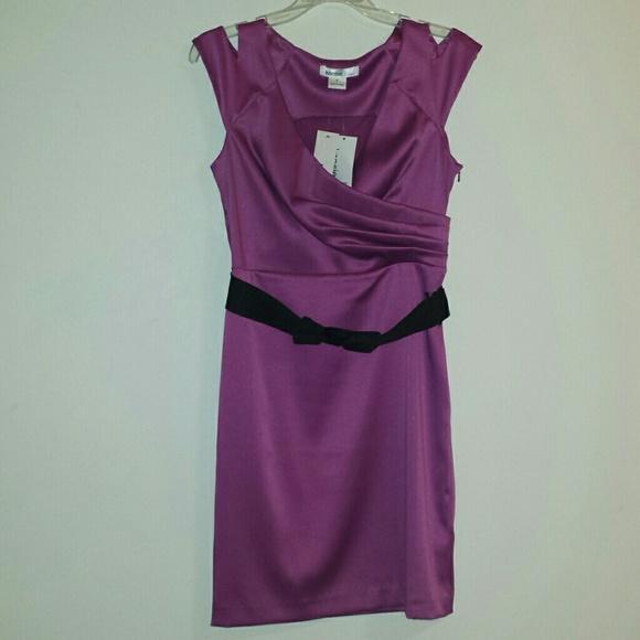 KENSIE Purple Midi Dress