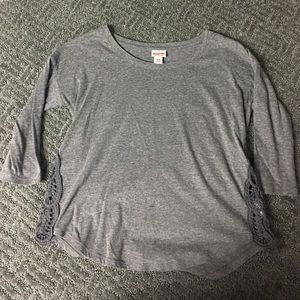 Mossimo gray top