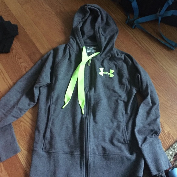 Under armour zip up hoodie