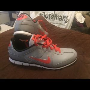 Grey & Orange Nikes