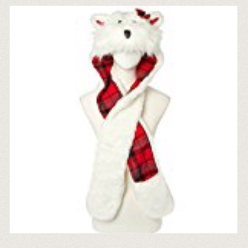 Hooded critter scarf ❤️