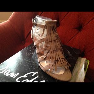 New Sam Edelman Sandra Fringe Wedge