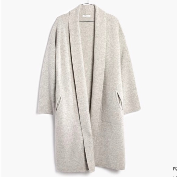 Madewell Sweaters - NWT Madewell 'Rivington' Sweater Coat Size S