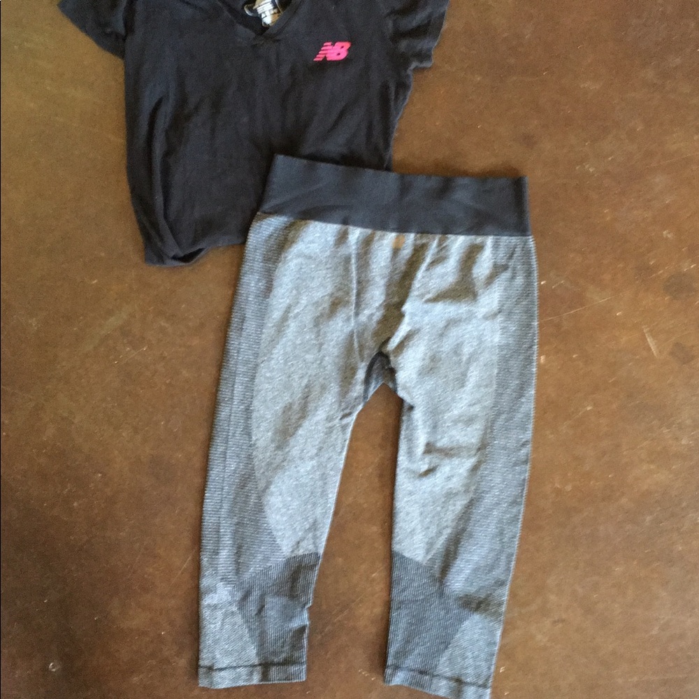 New balance Capri active wear. Size large