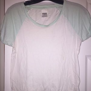 Pink Victoria Secret short sleeve t-shirt