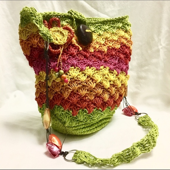 Handmade artisan daypack Cross-Body Strap