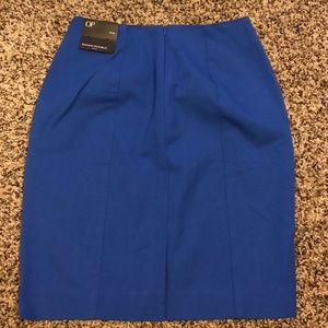 Royal Blue Banana Republic Pencil Skirt
