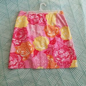 Lilly pulitzer white label skirt