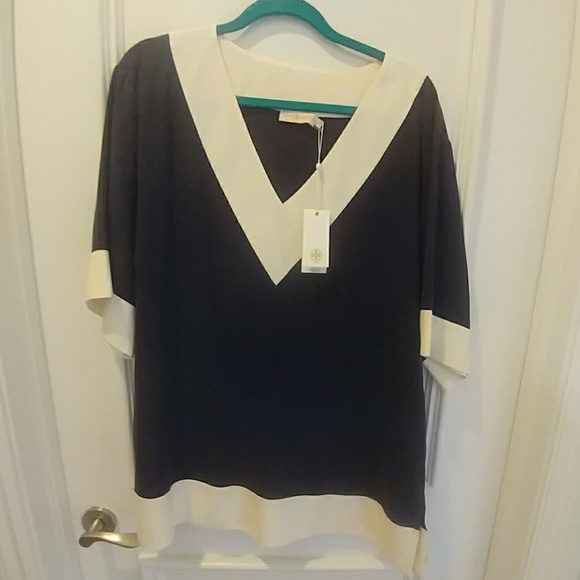 Tory Burch Tunic-silk never worn