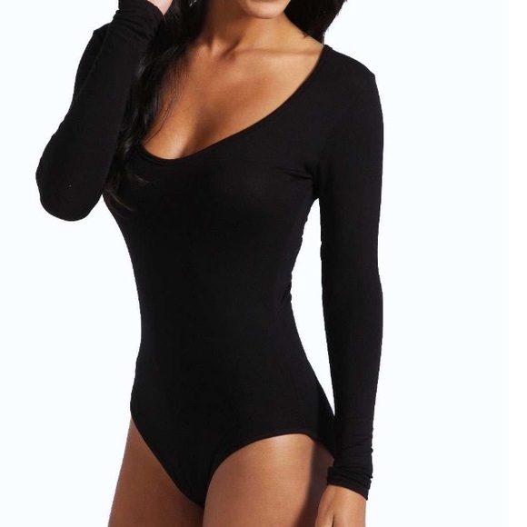 Boohoo Long Sleeve Bodysuit