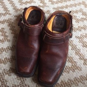 Frye Boots turned Clogs