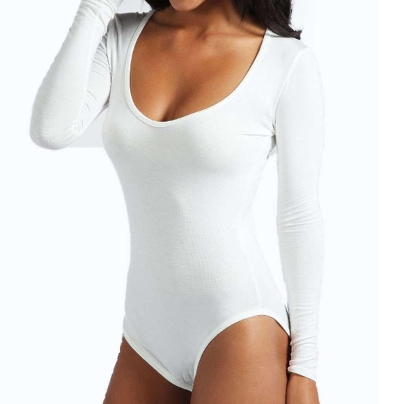 Boohoo Long Sleeve Bodysuit