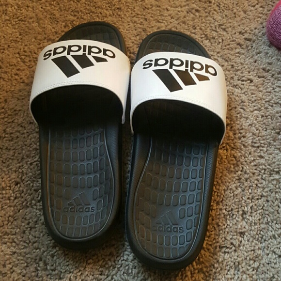 Mens adidas sandals.