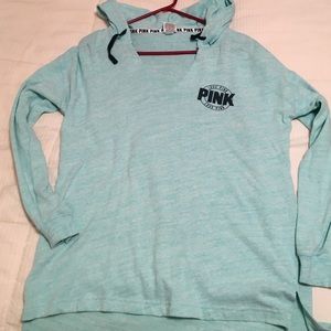 Pink light weight hoodie