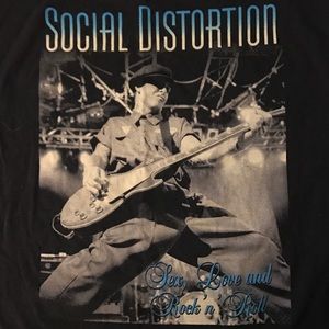 Social Distortion Sex Love and Rock n Roll tshirt