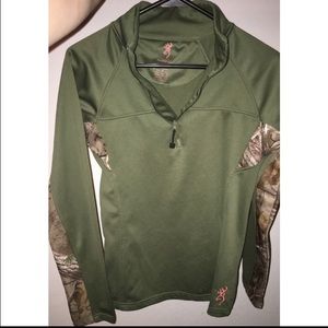 Camo pullover