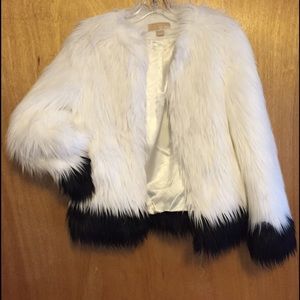 Michael by Michael kors faux fur chubbie coat