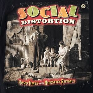 Social Distortion Hard Times tshirt Medium