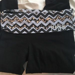 VS Pink cropped leggings