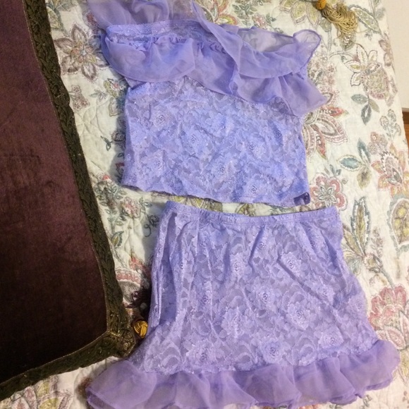 Victoria's Secret Other - Victoria's Secret purple lace lingerie set