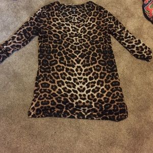 Cheetah print shirt