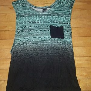 Aztec pattern tank top